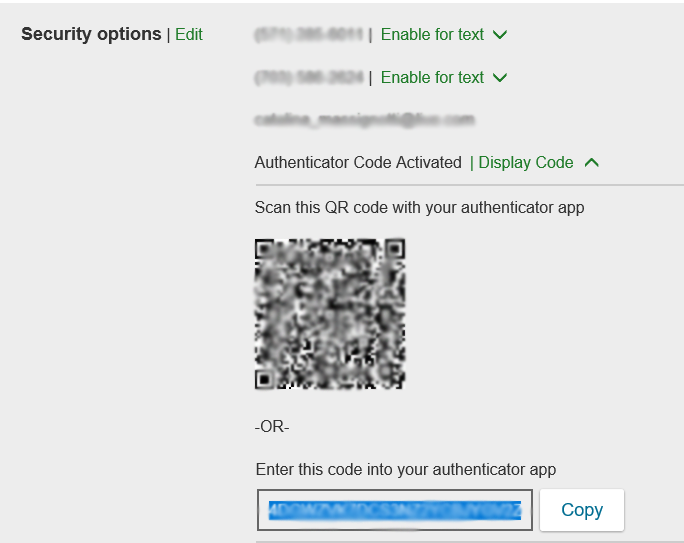 screenshot Step 7- How to Scan QR Code or Enter Code